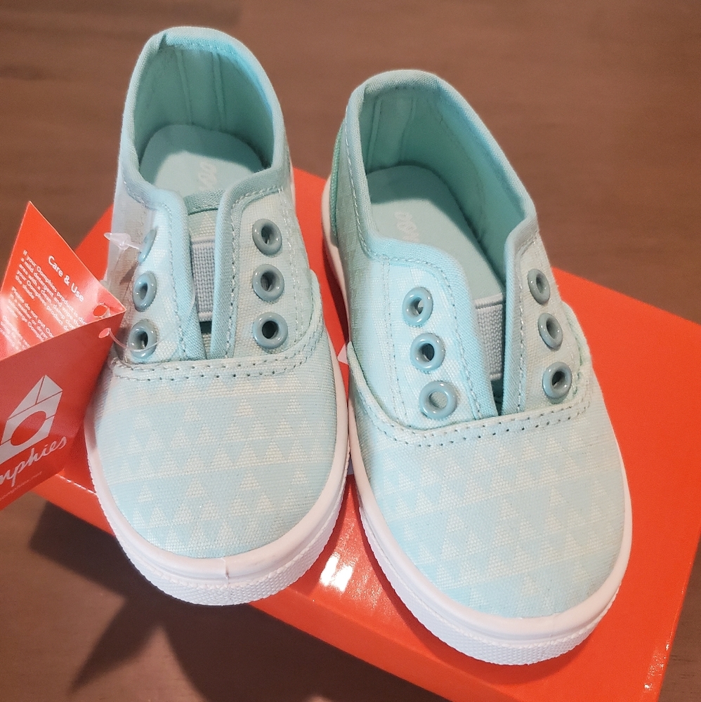 Oomphies Toddler Robin Slip On Sneakers NIB